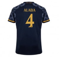 Real Madrid David Alaba #4 Bortatröja 2023-24 Korta ärmar